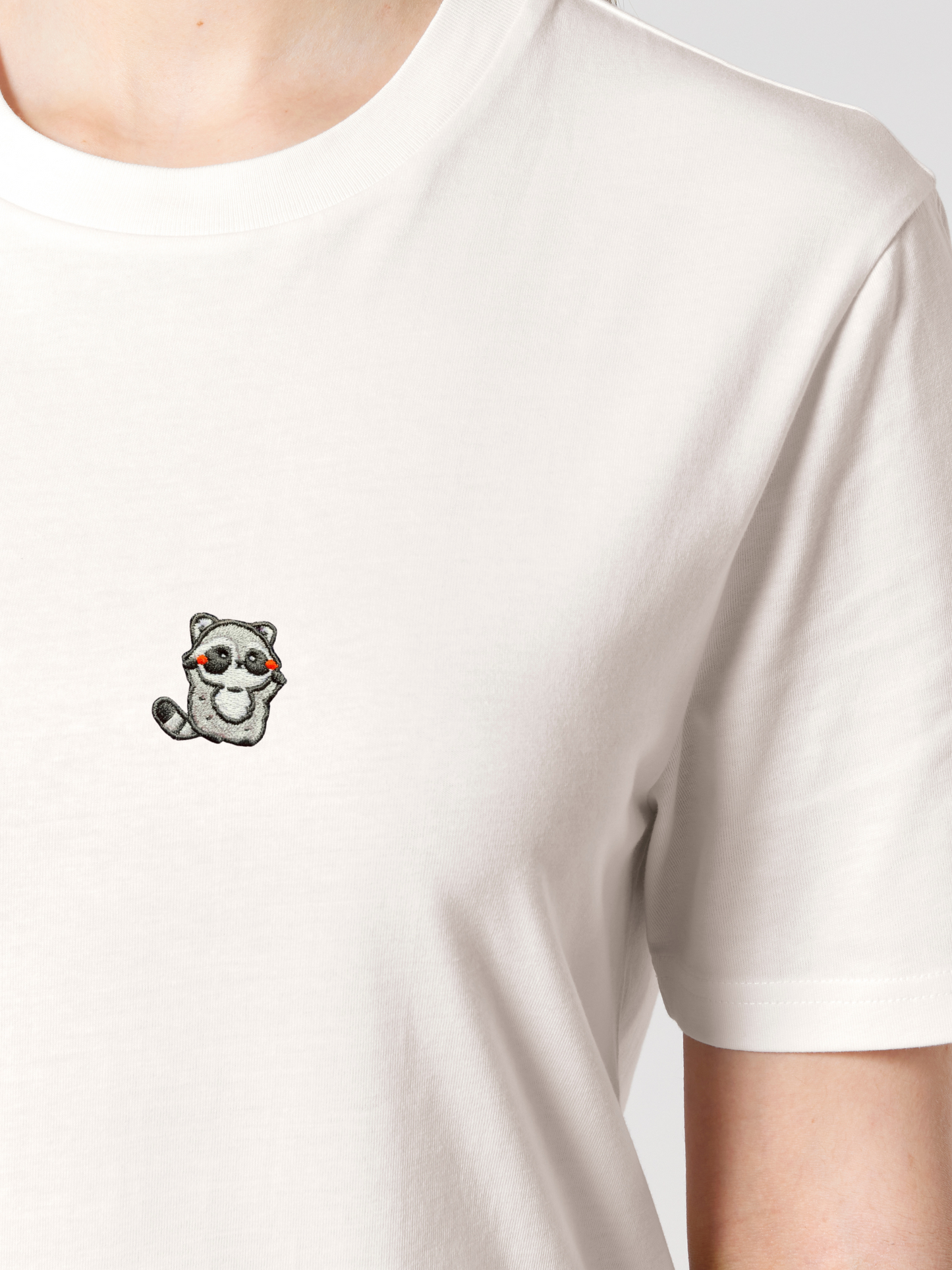 KUMO | Der Waschbär - Soft-Touch T-Shirt aus reiner Bio-Baumwolle