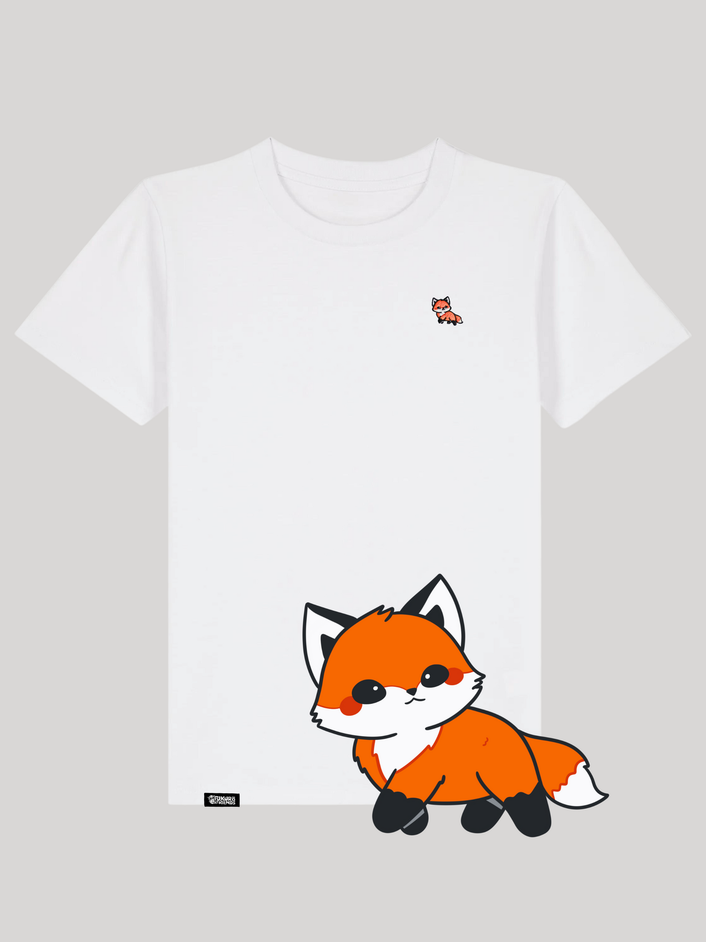 RIKU | Der Rotfuchs - Kids T-Shirt aus reiner Bio-Baumwolle