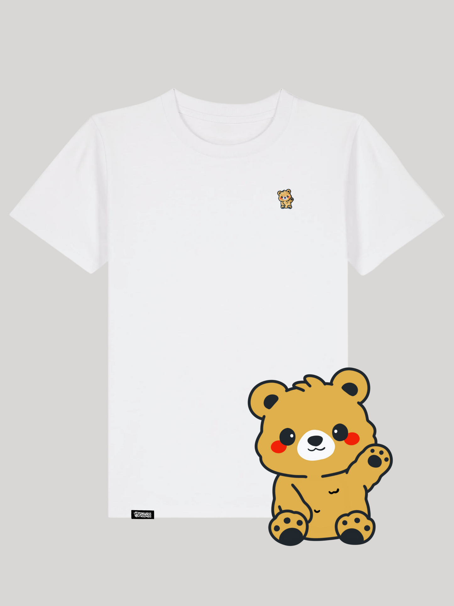 TOMO | Der Braunbär - Kids T-Shirt aus reiner Bio-Baumwolle