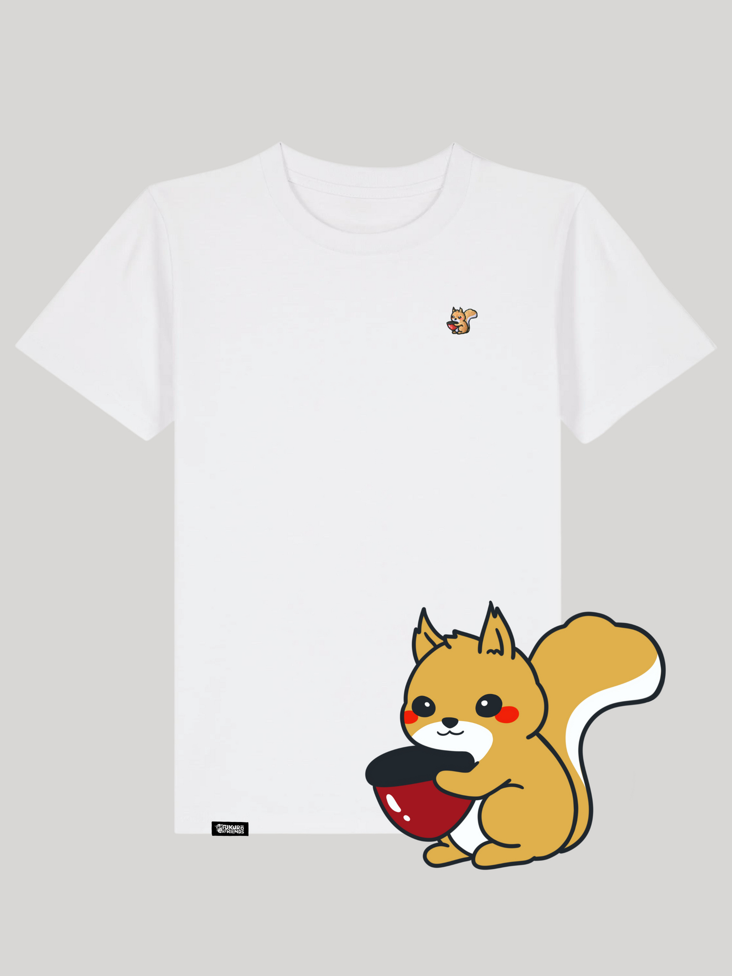 KURI | Das Eichhörnchen - Kids T-Shirt aus reiner Bio-Baumwolle