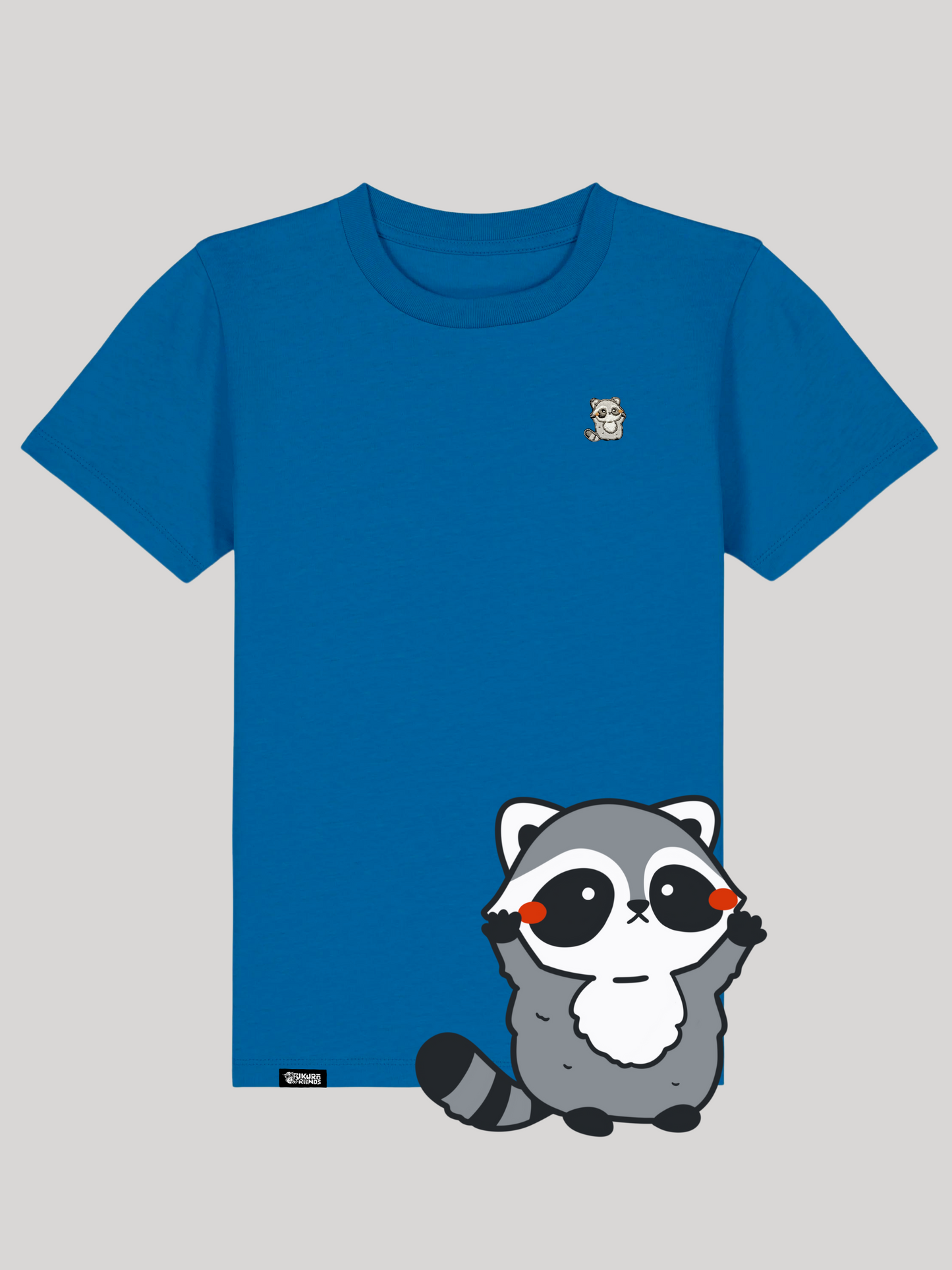 KUMO | Der Waschbär - Kids T-Shirt aus reiner Bio-Baumwolle