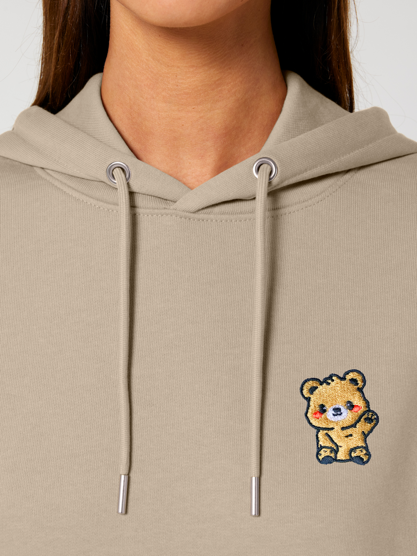 TOMO | Der Braunbär - Premium Hoodie aus reiner Bio-Baumwolle