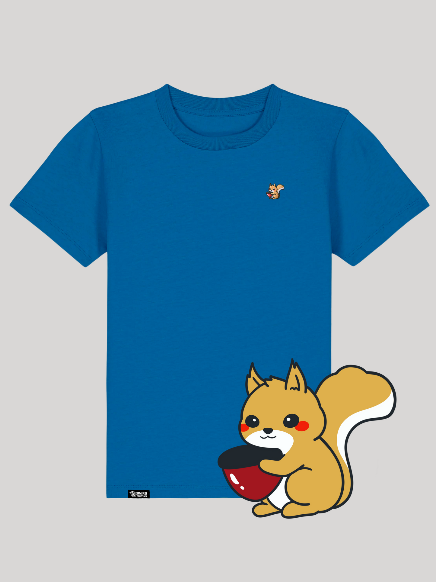 KURI | Das Eichhörnchen - Kids T-Shirt aus reiner Bio-Baumwolle