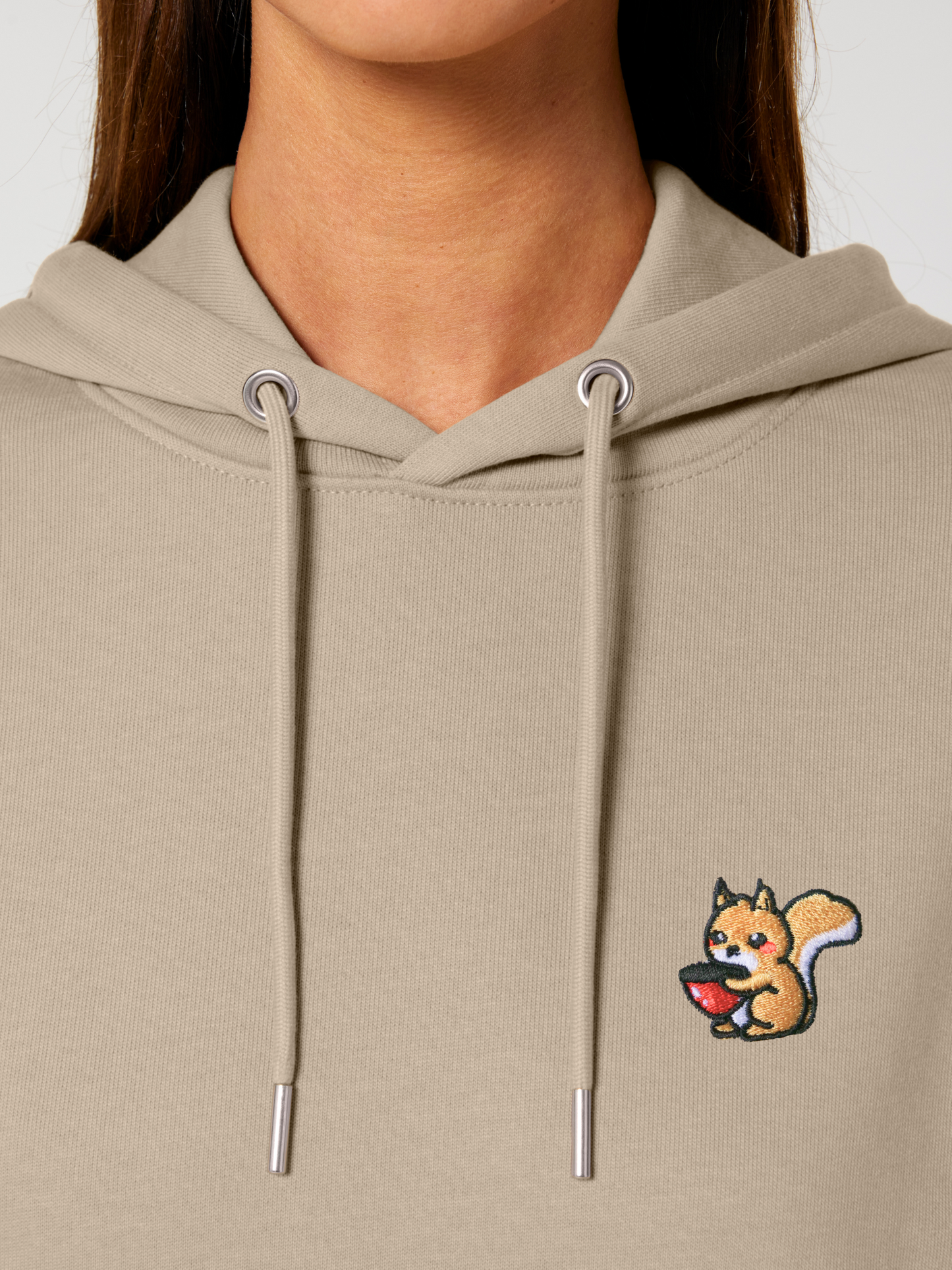 KURI | Das Eichhörnchen - Premium Hoodie aus reiner Bio-Baumwolle