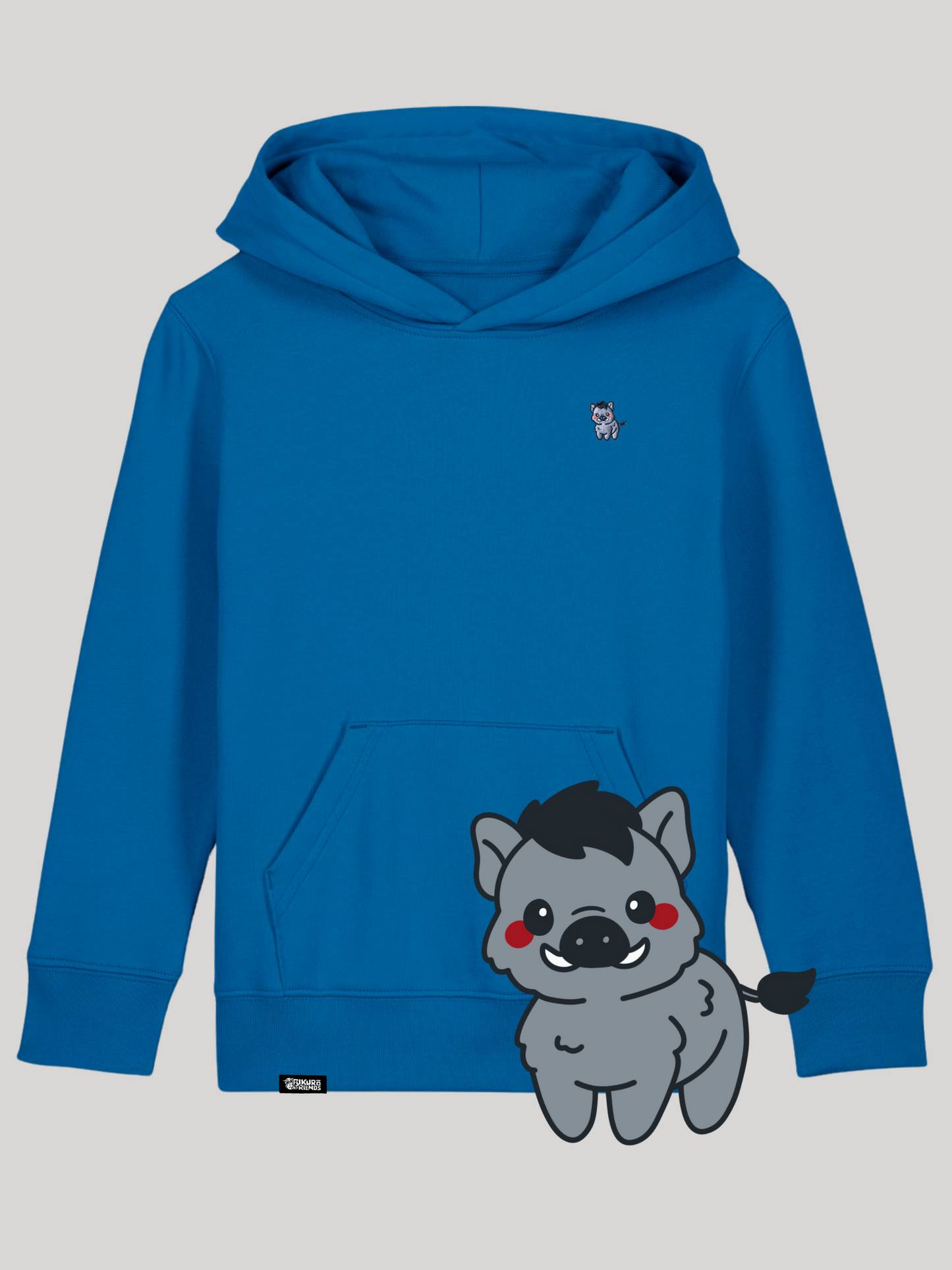 DARO | Das Wildschwein - Kids Hoodie aus reiner Bio-Baumwolle