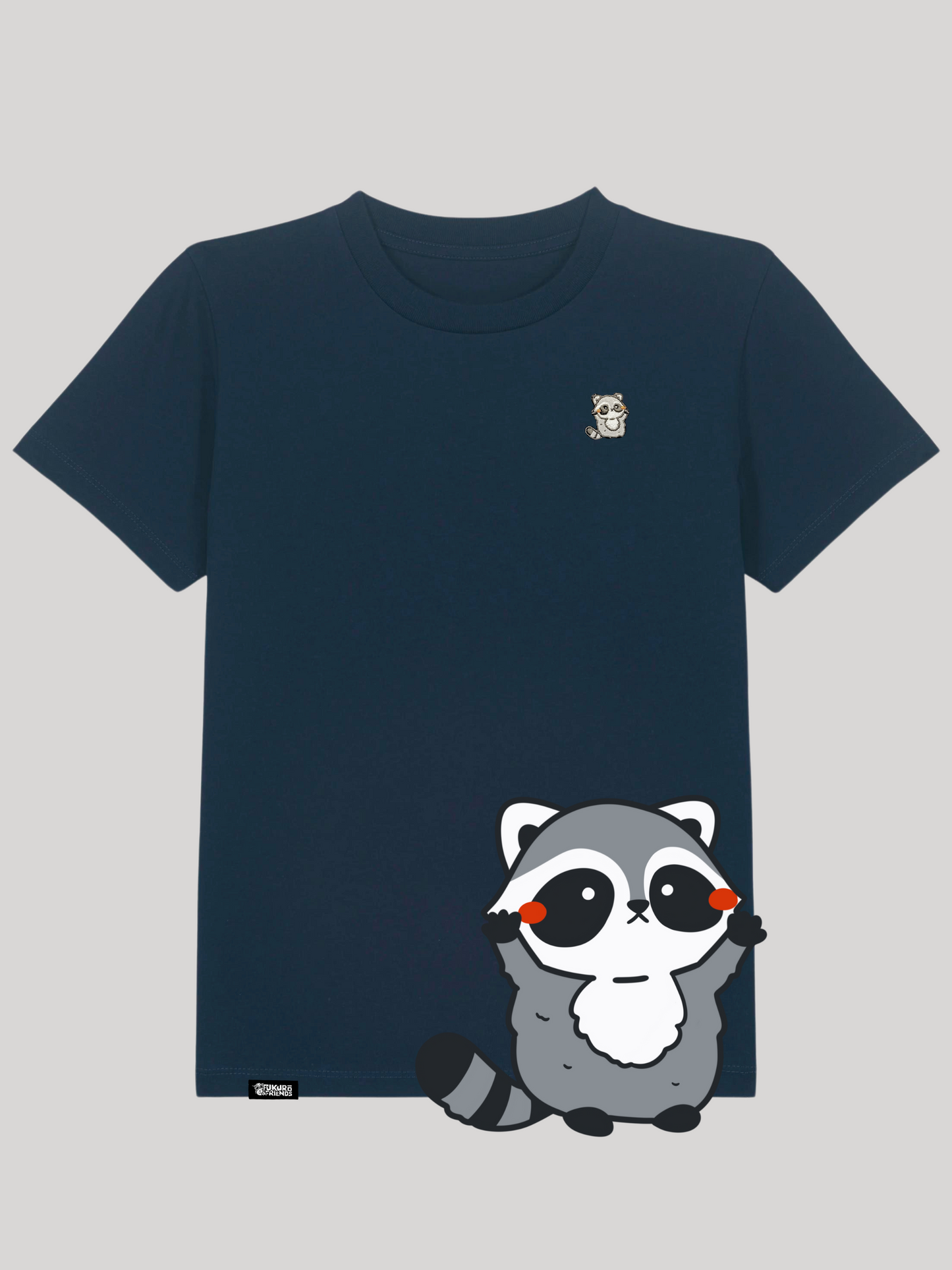KUMO | Der Waschbär - Kids T-Shirt aus reiner Bio-Baumwolle