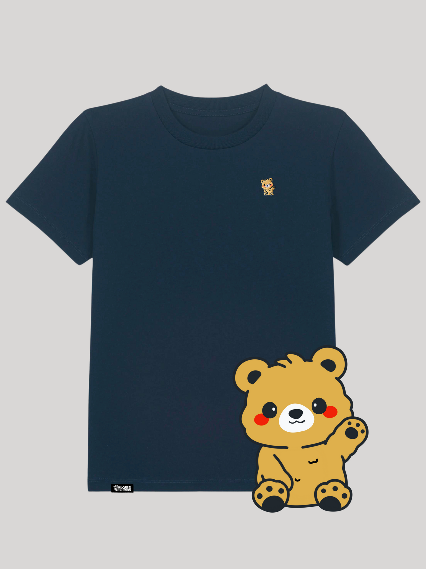 TOMO | Der Braunbär - Kids T-Shirt aus reiner Bio-Baumwolle
