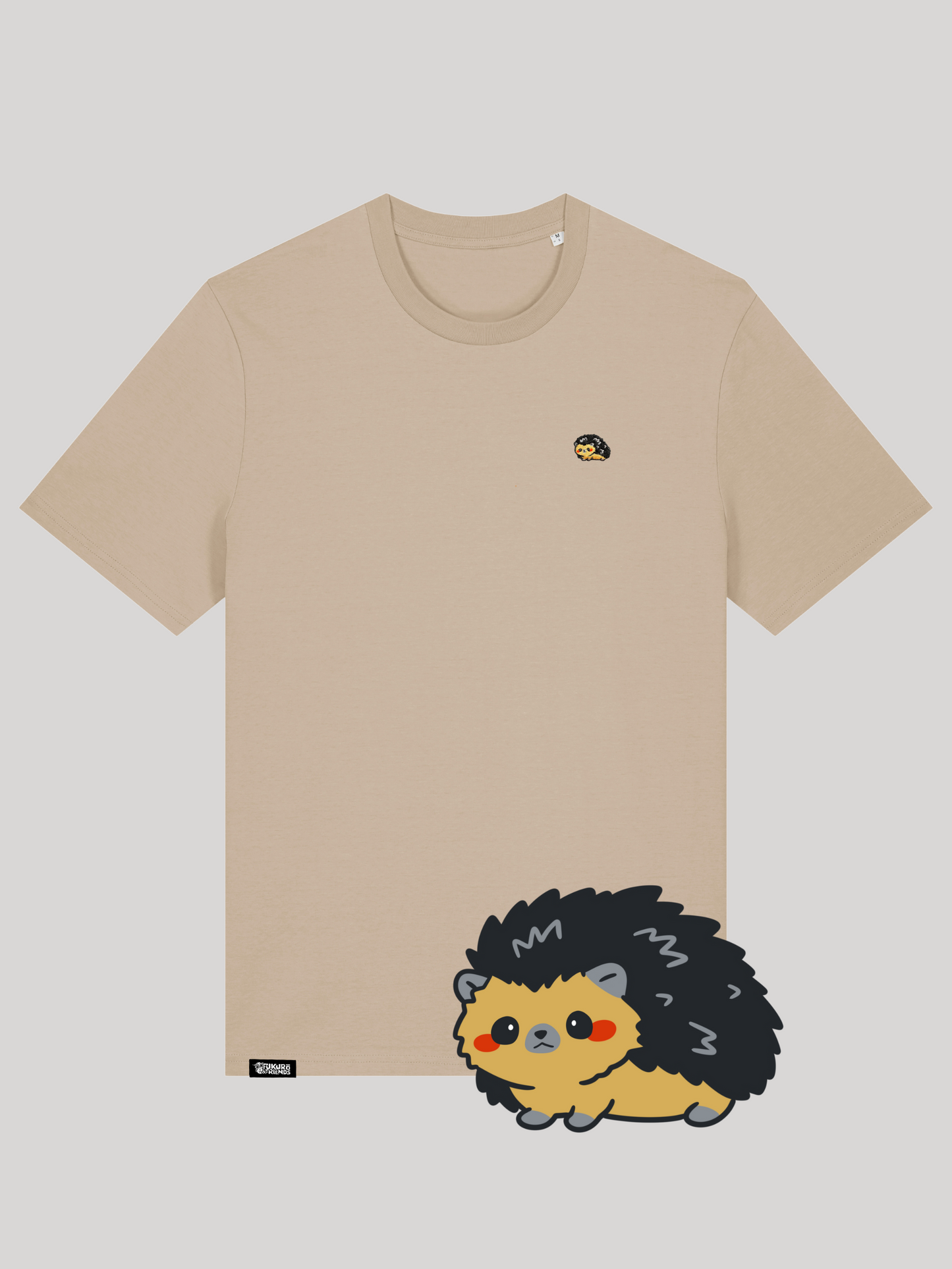 TARO | Der Igel - Soft-Touch T-Shirt aus reiner Bio-Baumwolle