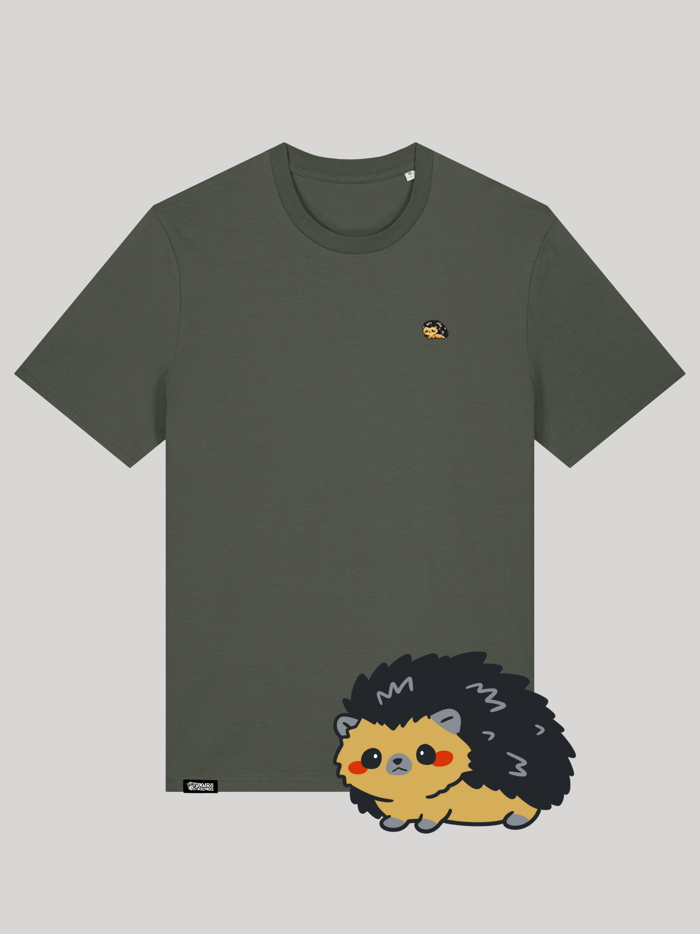 TARO | Der Igel - Soft-Touch T-Shirt aus reiner Bio-Baumwolle