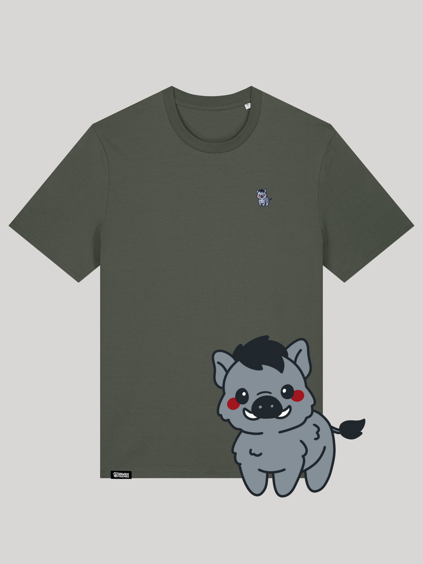 DARO | Das Wildschwein - Soft-Touch T-Shirt aus reiner Bio-Baumwolle