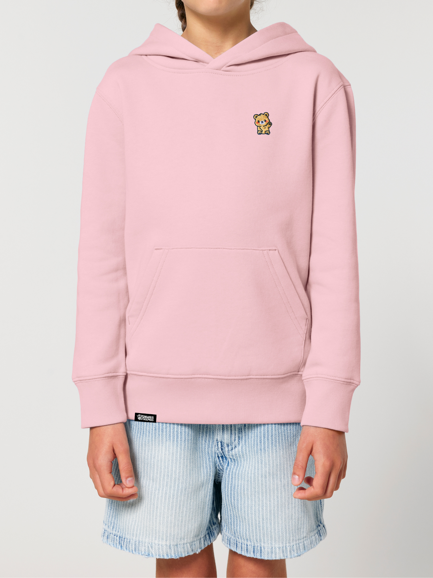 TOMO | Der Braunbär - Kids Hoodie aus reiner Bio-Baumwolle