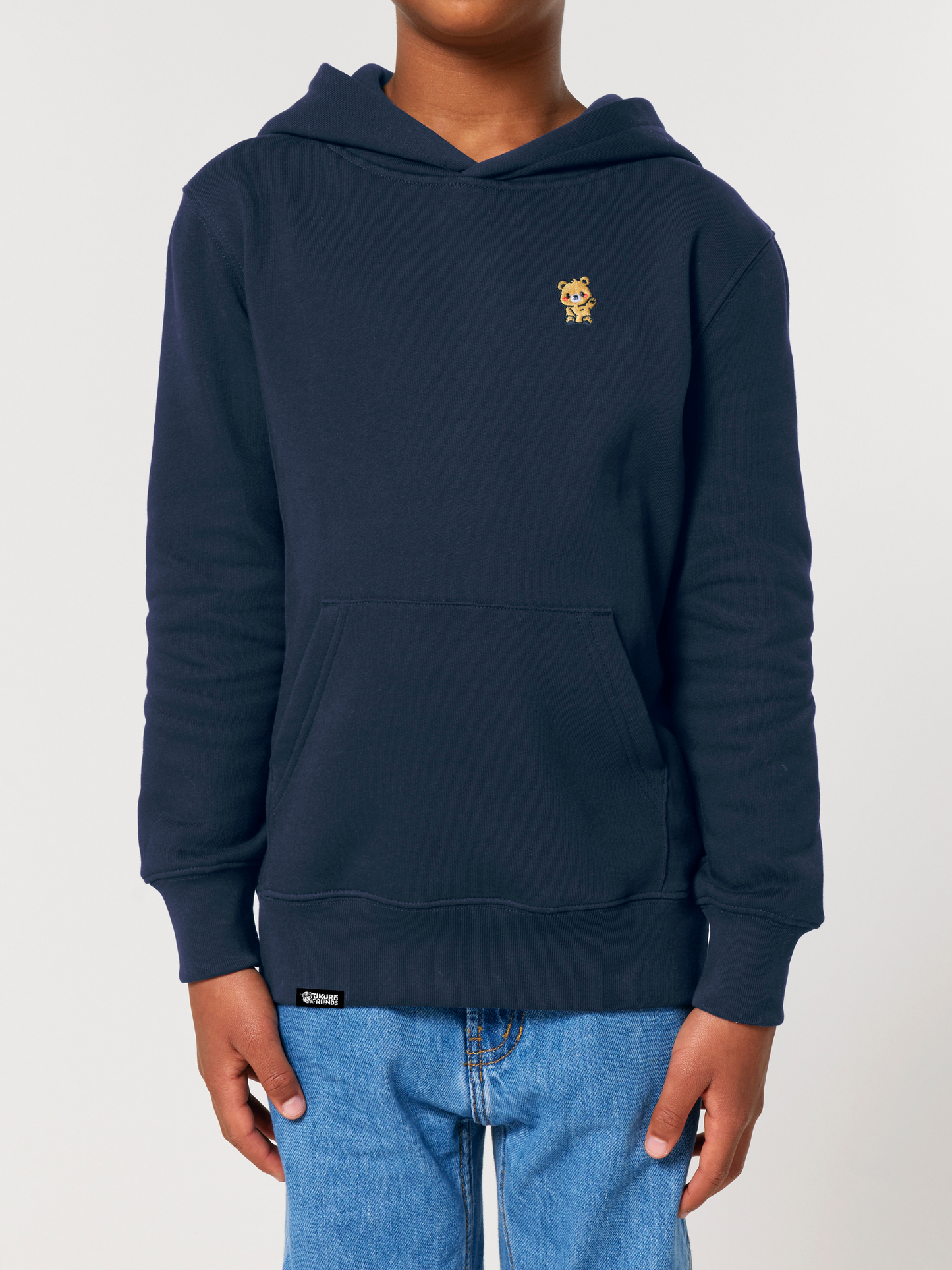 TOMO | Der Braunbär - Kids Hoodie aus reiner Bio-Baumwolle