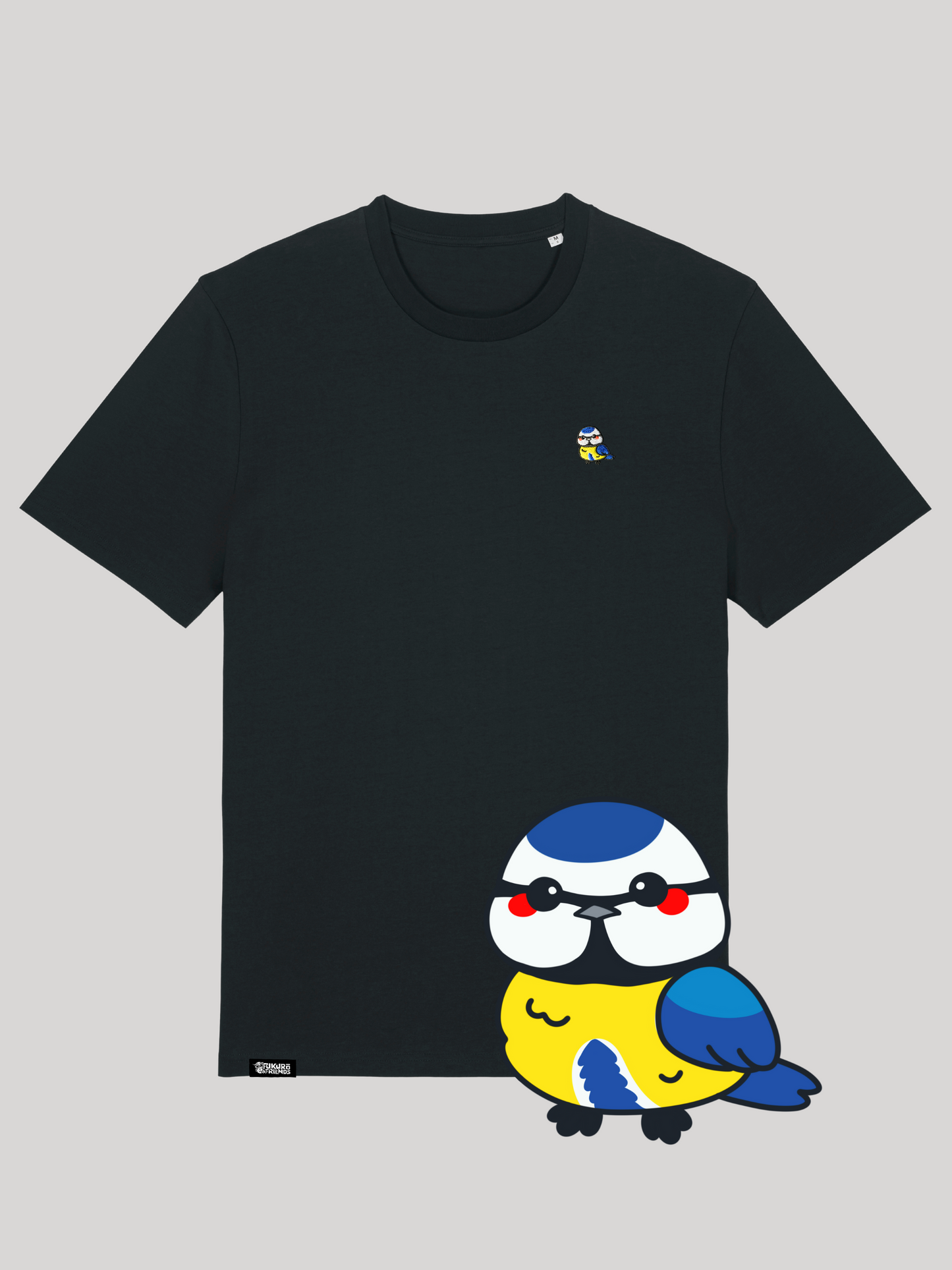 PIKO | Die Blaumeise - Soft-Touch T-Shirt aus reiner Bio-Baumwolle