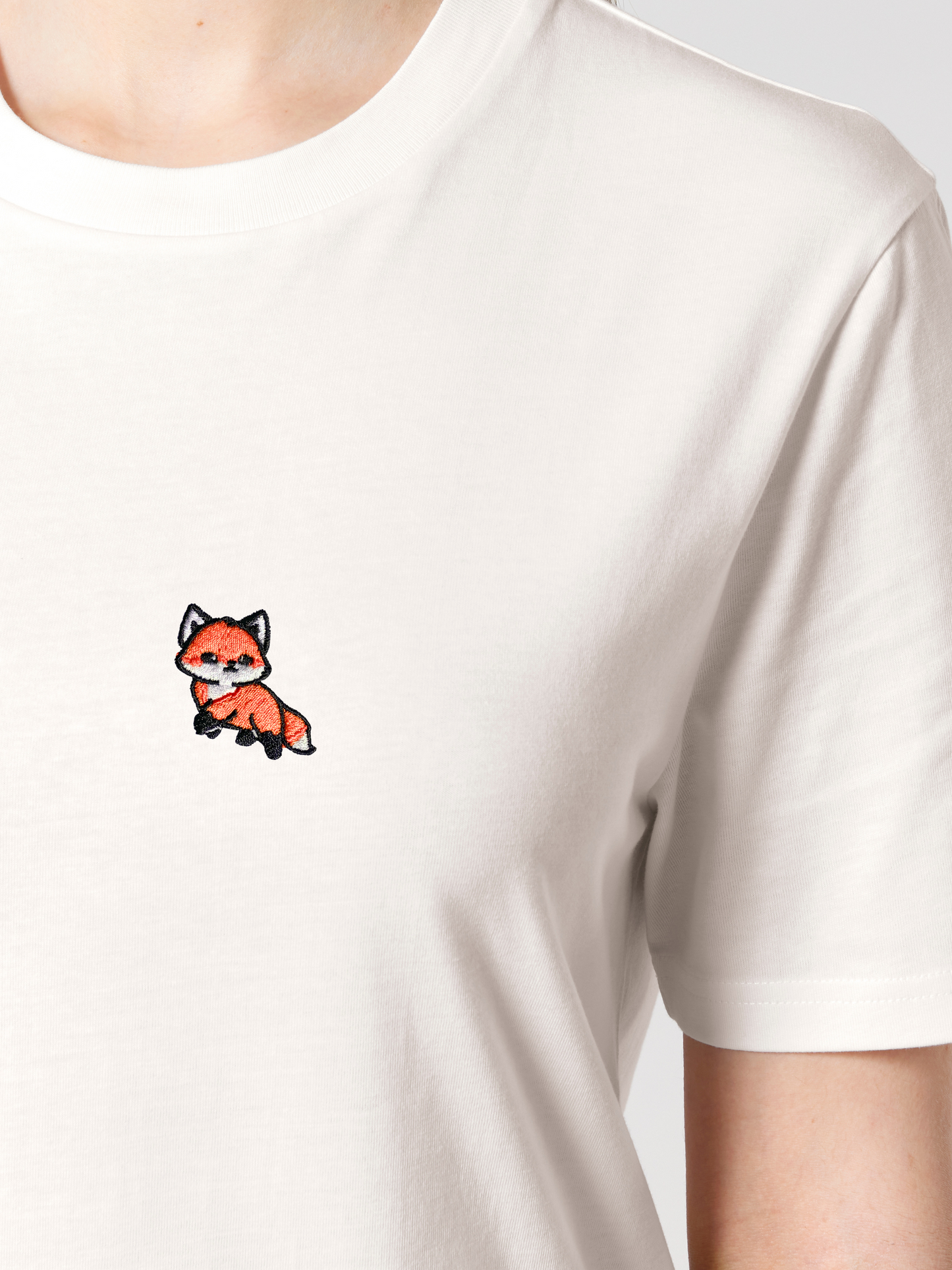 RIKU | Der Rotfuchs - Soft-Touch T-Shirt aus reiner Bio-Baumwolle